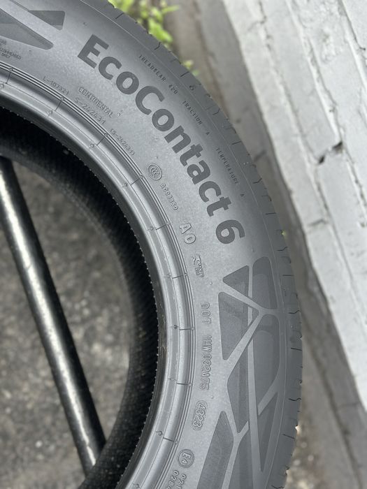 Топові шини‼️Continental EcoContact6 99Y 225/60 r17 6.5мм 2023рік