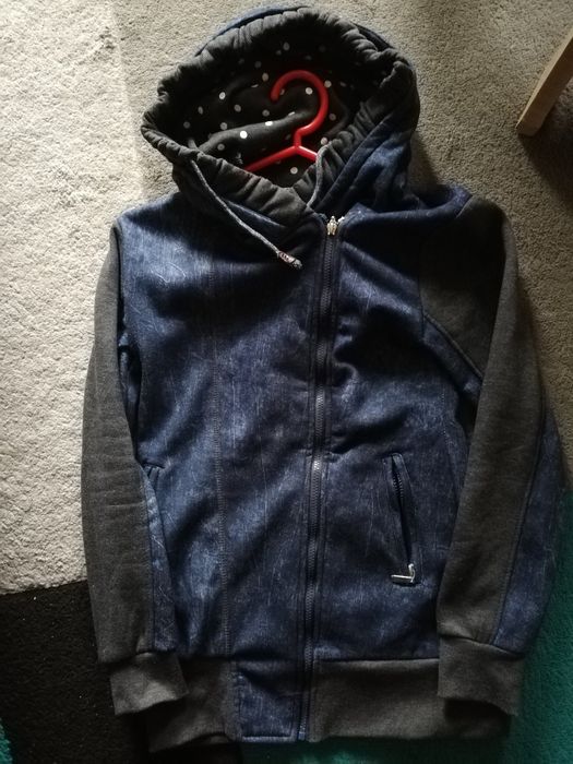 Bluza kolor denim