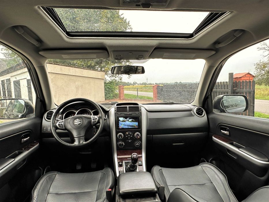Suzuki Grand Vitara~2.0B~Skóry~Szyber~Navi~Kamera~4X4~Zarejestrowana