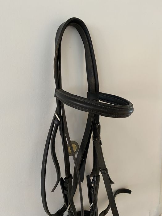 Cabeceira para cavalo com freio