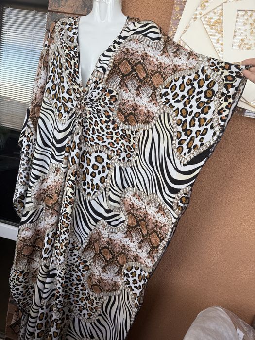 Туника платье цветное