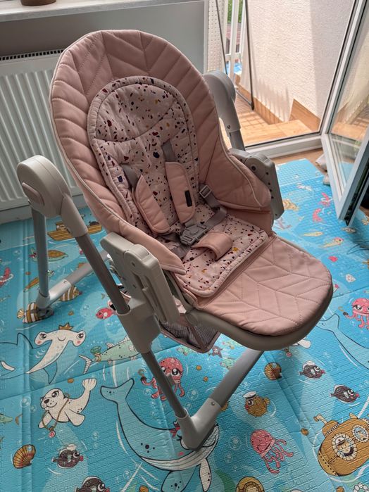 Kinderkraft Lastree 2w1 krzesełko do karmienia