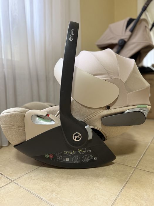 Автокрісло CYBEX Cloud T i-Size plus Cozy Beige група 0+
