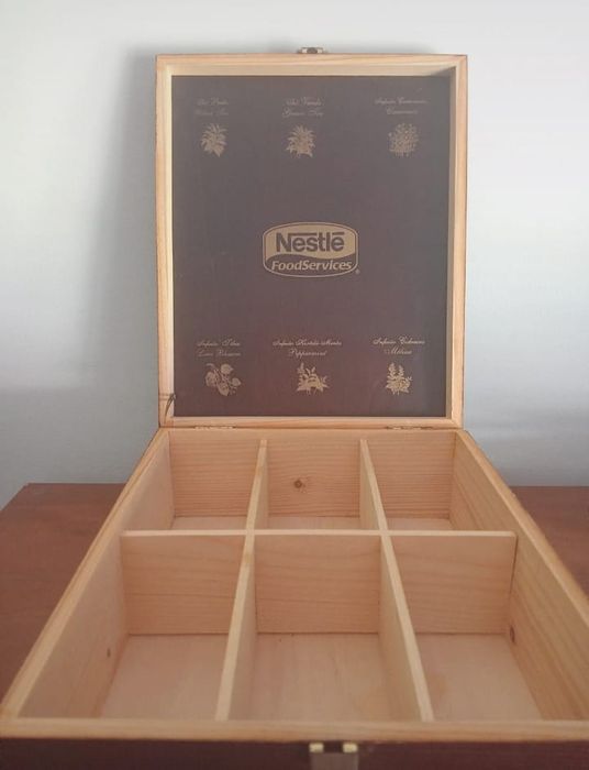 Caixa de Chá Nestlé Vintage