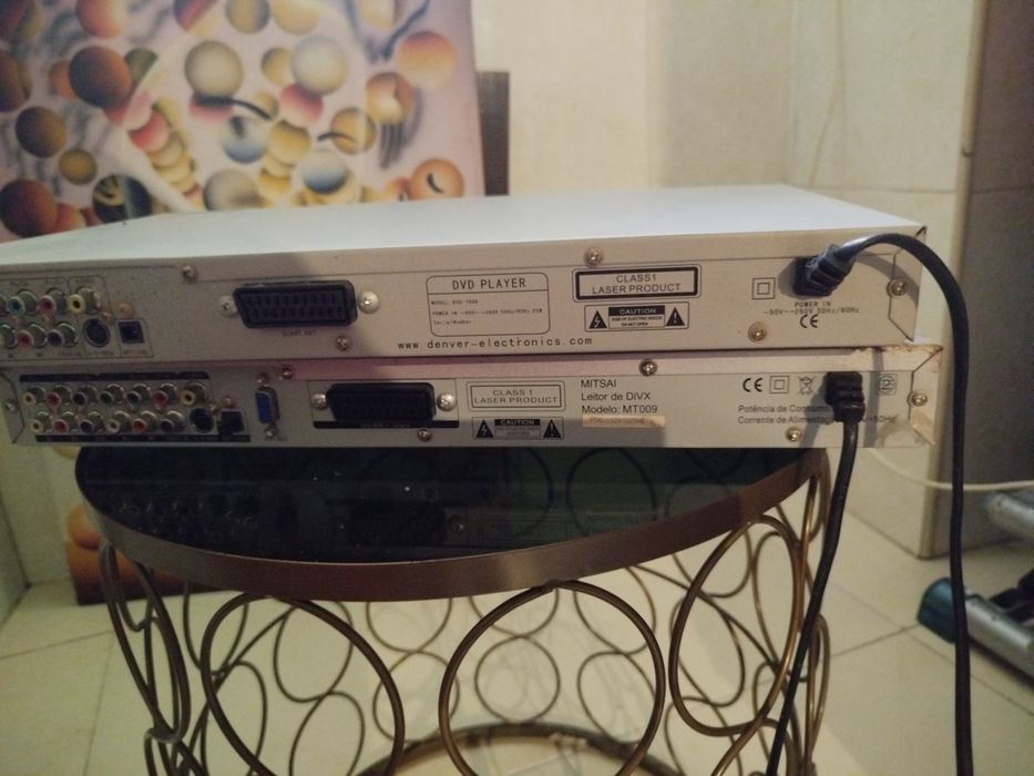 Conjunto Leitor DVD Denver+ Leitor DVD Mitsai