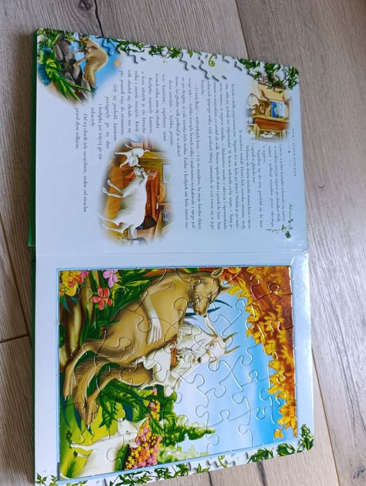 Książka z puzzlami