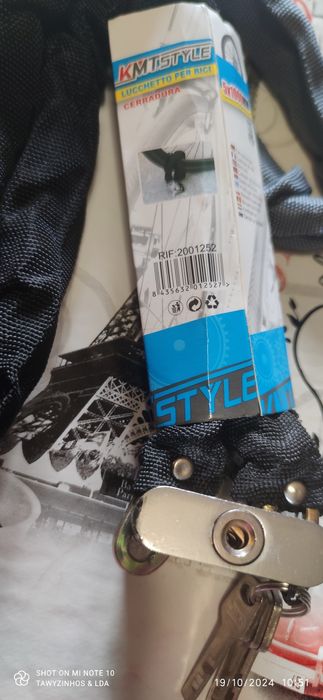 Cadeados em aço com cadeado de 3 chaves