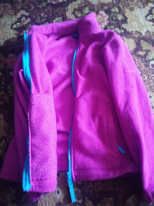 Кофта на девочку на флисе