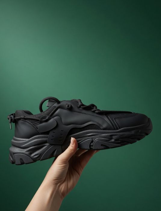 Buty męskie sneakersy męskie czarne 43