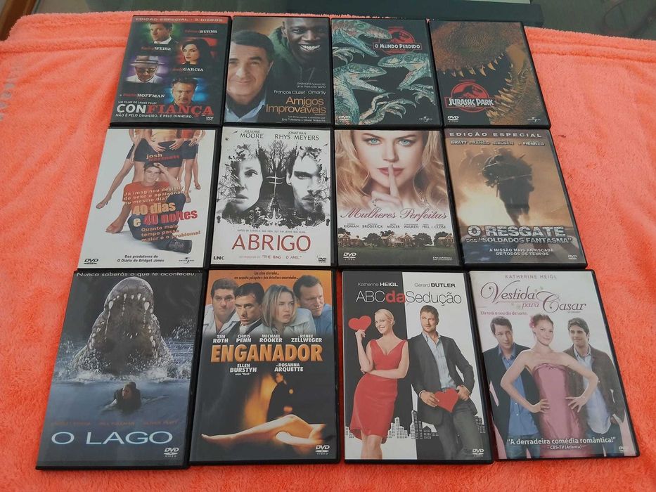 8-Coleção de 1009 filmes em muito bom estado.