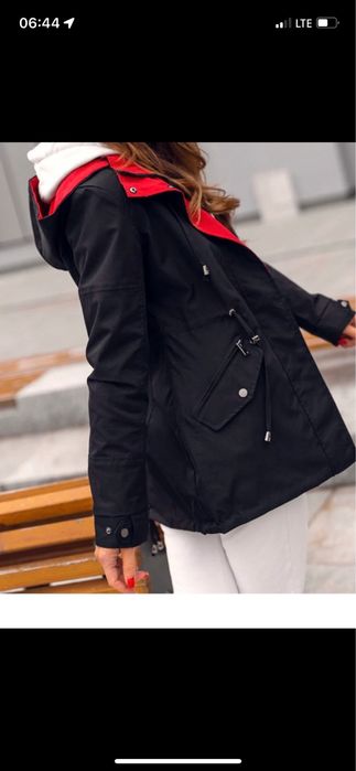 Kurtka parka wiosenna