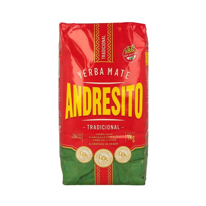 Yerba Andresito Tradicional Elaborada 1kg 1000g