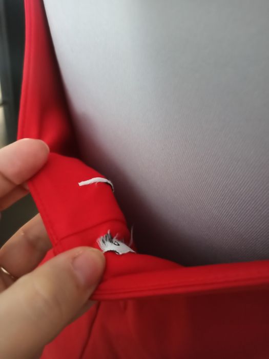 Czerwona sukienka mini r. 42