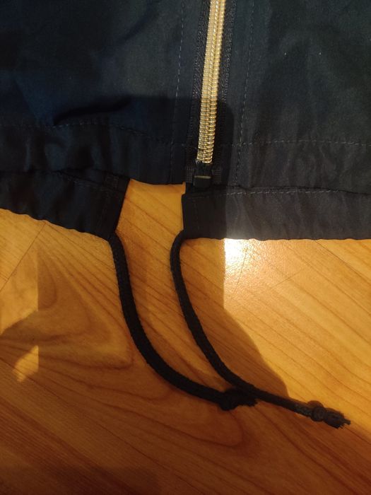 Granatowa kurtka parka