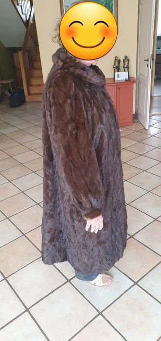 Futro z norek rozmiar S