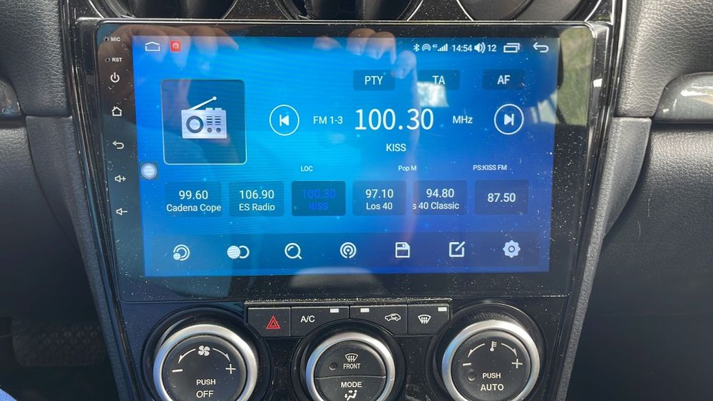 Магнітола mazda 6gg 2003-2008, Android, під камеру заднього виду