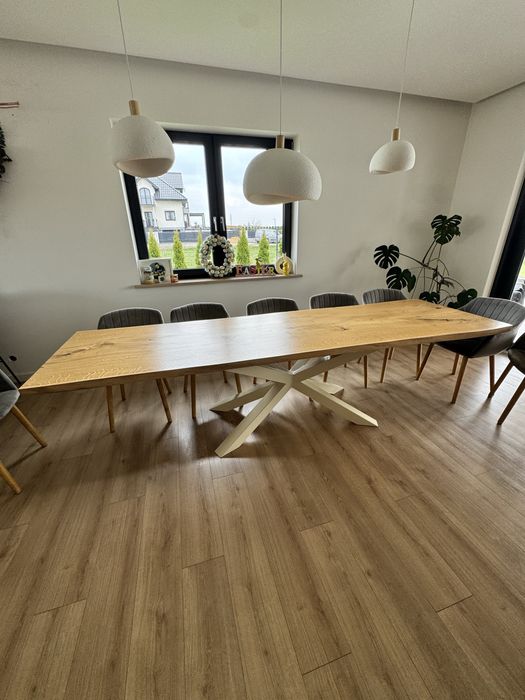 Stół  dębowy monolit 3m x 0.9m