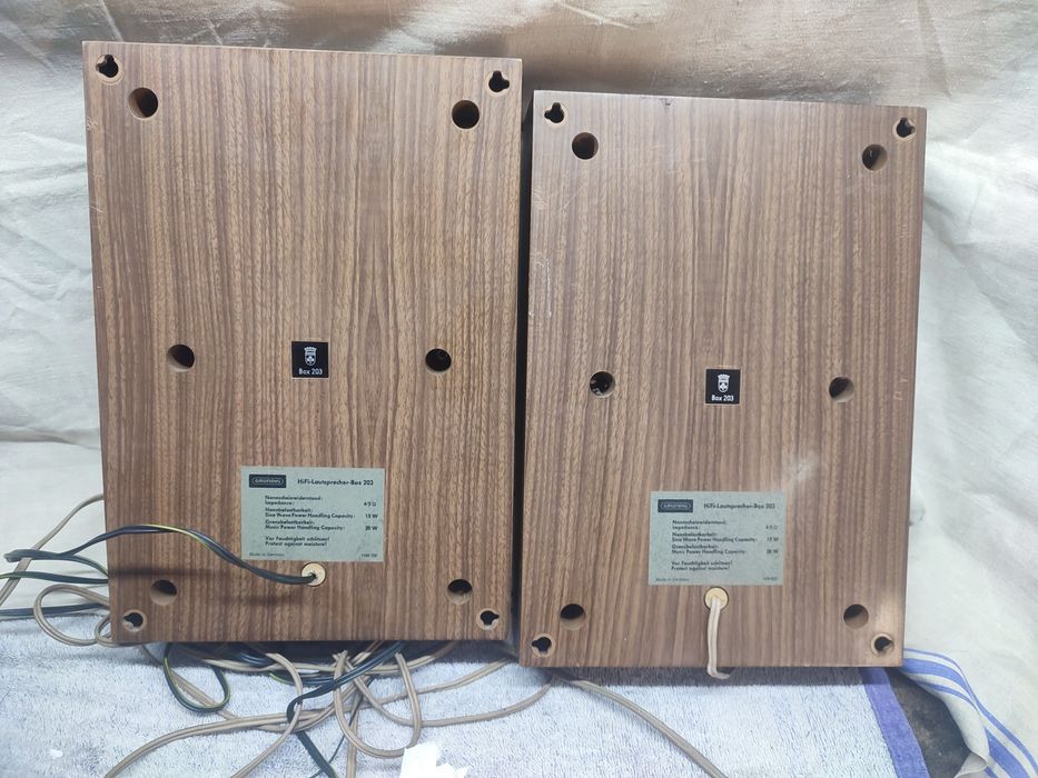 Telefunken Operette 201 Grundig Box 203