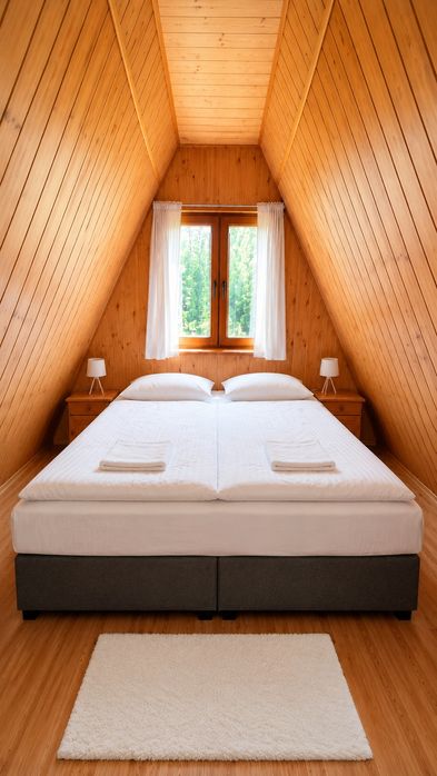 Domki Bieszczady 4-6 osobowe, jacuzzi, sauna i sauną  Czarna Górna