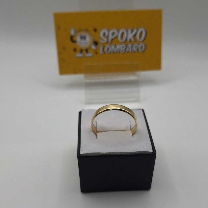 Złota obrączka 4,53g SPOKO LOMBARD BEŁCHATÓW skup złota