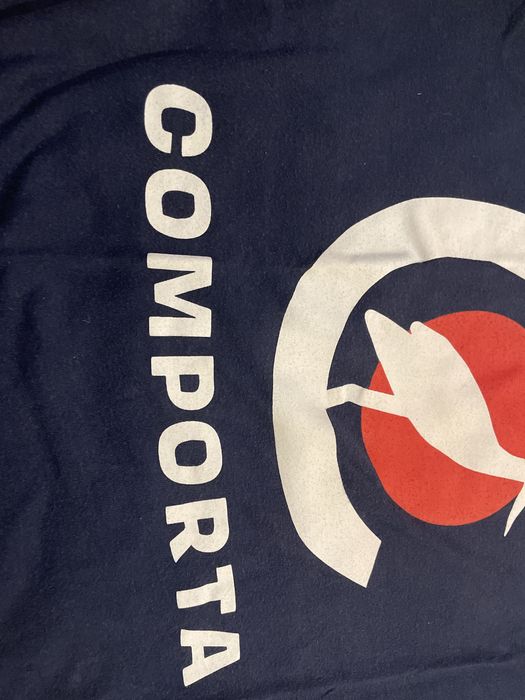 T-shirt azul da comporta