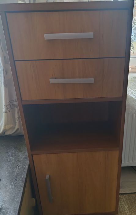 Meblościanka, zestaw 7 mebli.