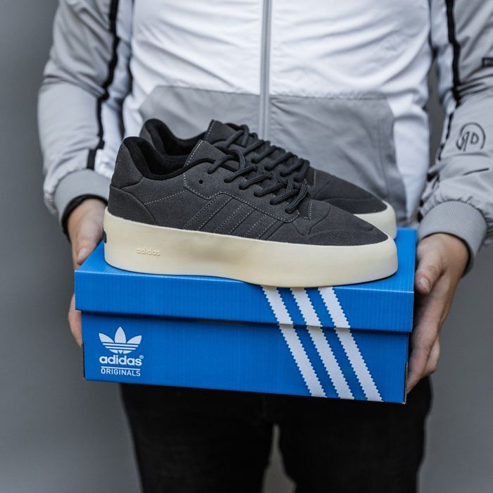 ТОП ПРОДАЖ! Adidas Forum Low 86 x Essential Fear of God 41 42 43 44 45 адідас форум лоу сірі