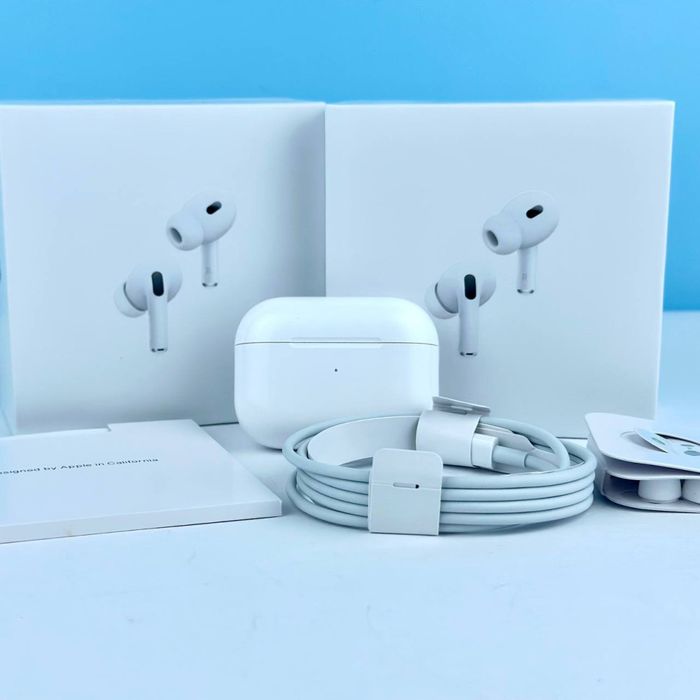 Безпровідні наушники AirPobs Pro 2. з чохлом в подарунок