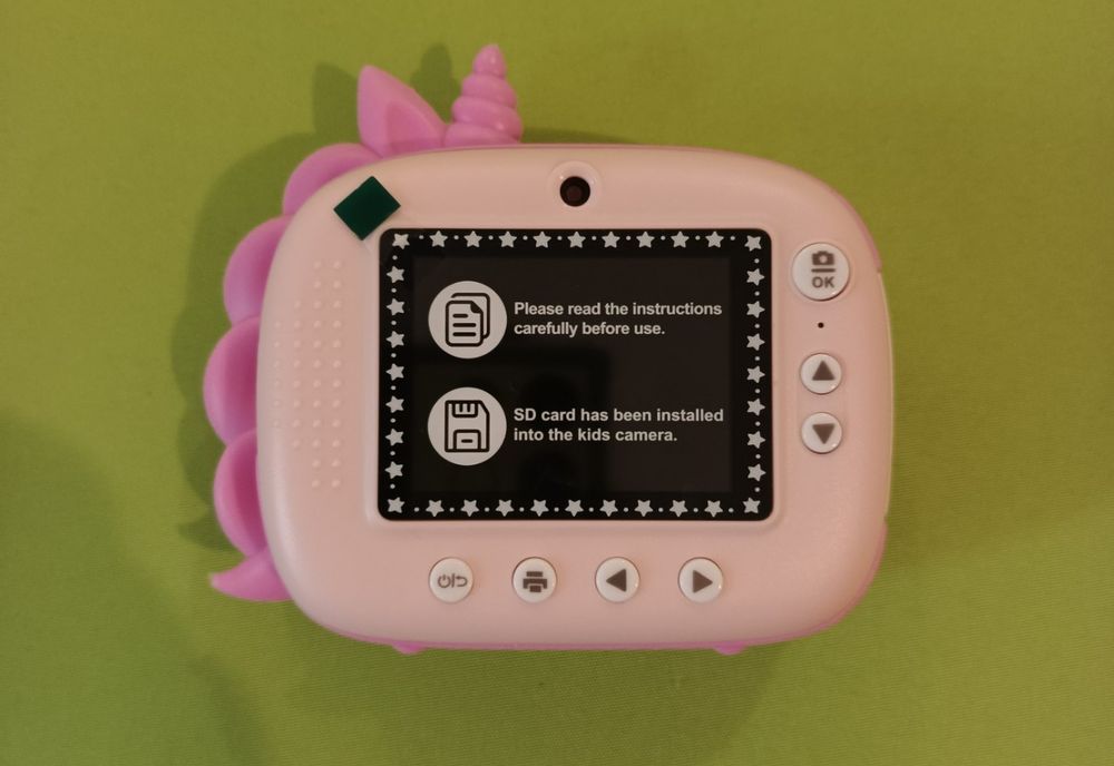 Aparat Dziecięcy Natychmiastowo Drukujący Himont Różowy