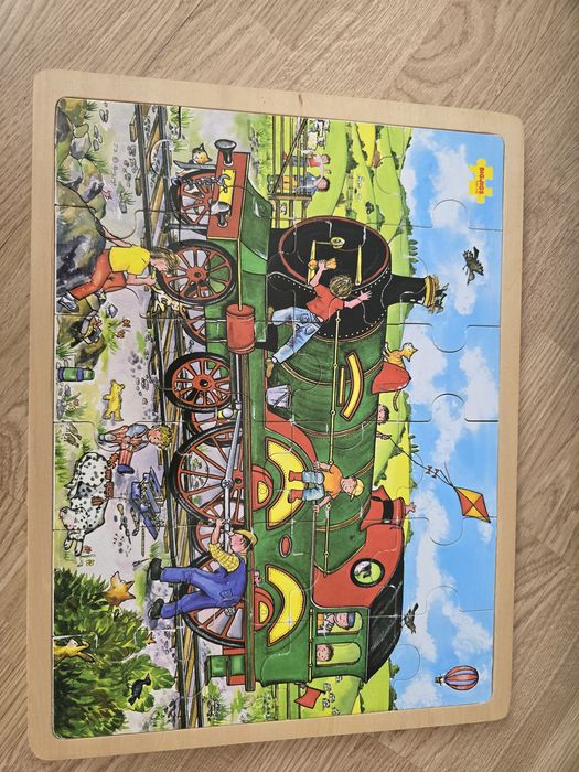 Drewniane puzzle
