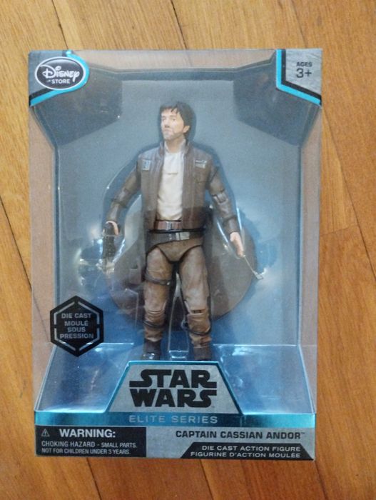 Disney Star Wars Elite Series Die-Cast - Capitain Cassian Andor - NOVO