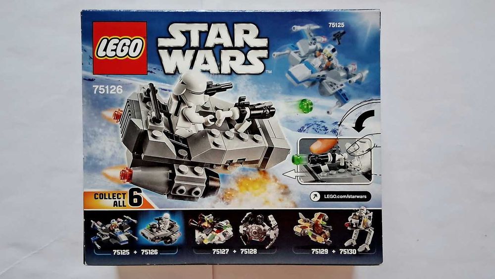 Lego Star Wars 75126 First Order Snowsper Microfighter Series 3 selado