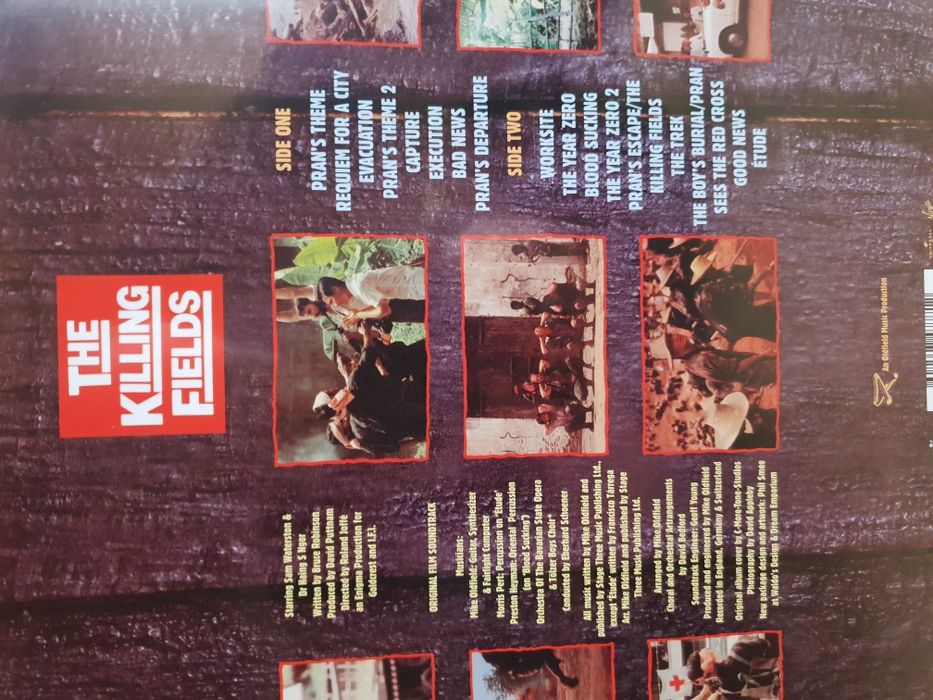 Mike Oldfield- The Killing Fields i inne 4 Lp..vinyl.