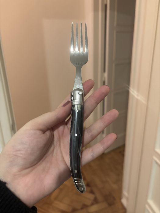 Laguiole faqueiro 12 peças - 6 facas e 6 garfos