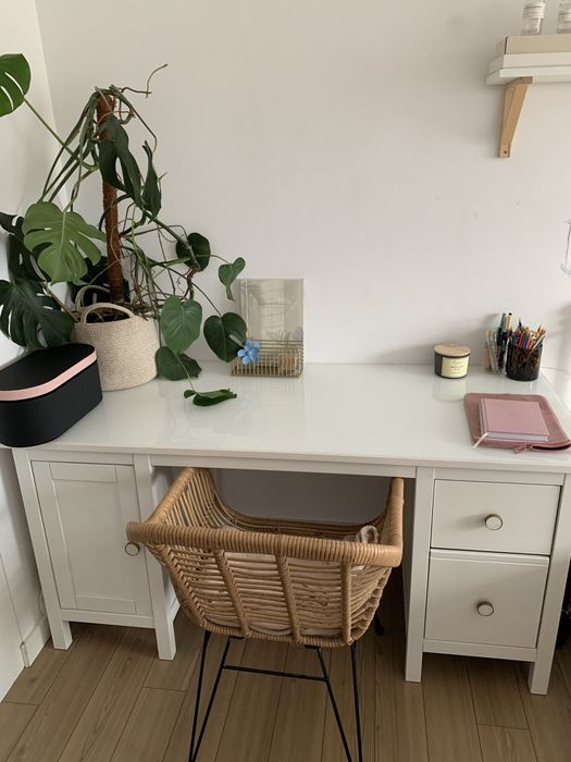 Biurko Hemnes białe