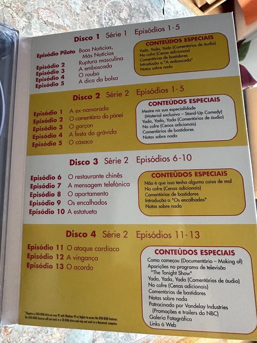 Seinfeld série 1 e 2