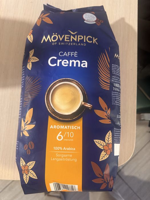 Кава в зернах Movenpick Crema