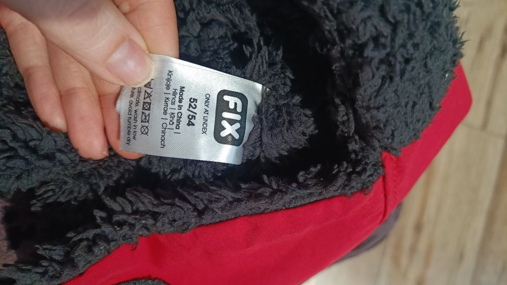Czapka  uszatka zimowa dla chłopca 52/54