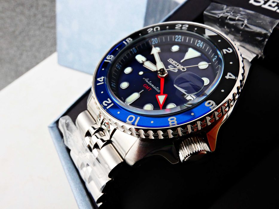 Zegarek męski Seiko 5 Sports GMT SSK003K1 Automatic Nowy