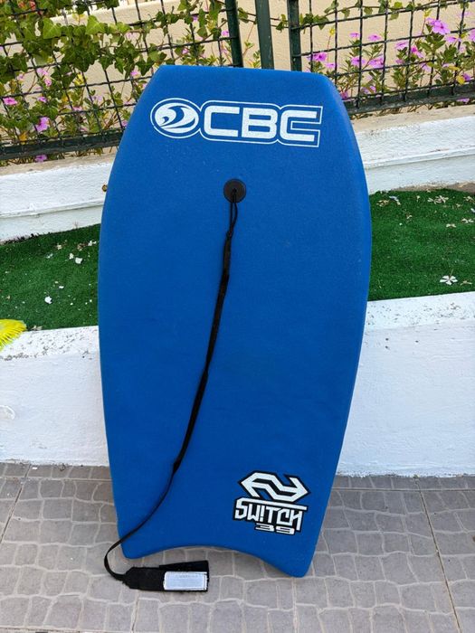 Prancha de Bodyboard CBC Switch 39" + Leash
