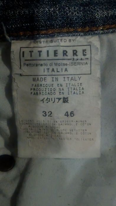 Versace jeans couture made in Italy
