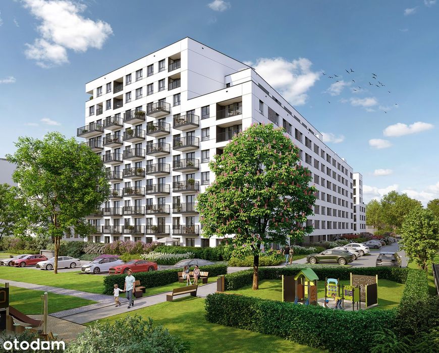 1-pokojowe mieszkanie 40m2 + ogródek Bez Prowizji