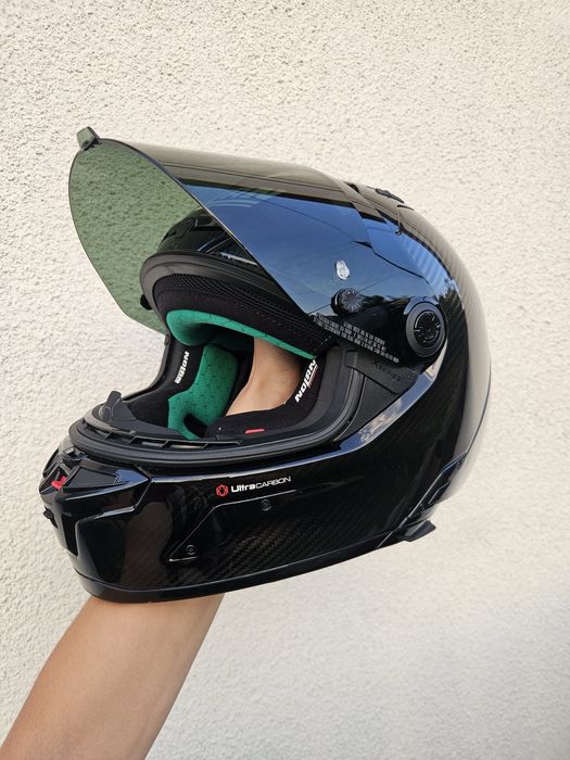 ЯК НОВИЙ Мотошолом Nolan X804 RS Ultra Carbon • 2 візори + пінлок ( Shoei, AGV. Scorpion, LS2, MT, HJC ) Карбоновий мотошолом | Шлем