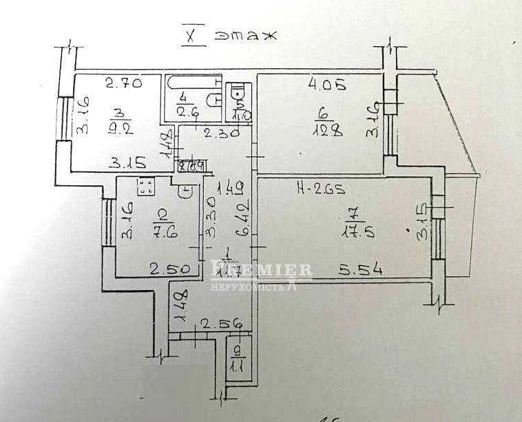 3-кімнатна квартира за адресою вул. Бандери Степана (площа 68 м²) - Atlanta.ua - фото 15