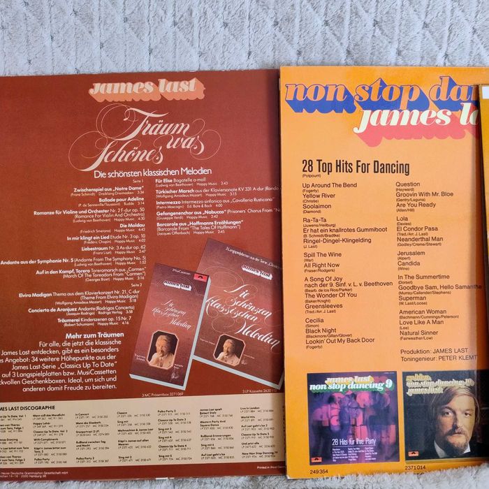 Zestaw 4 LP - James Last i inne. 4 winyle