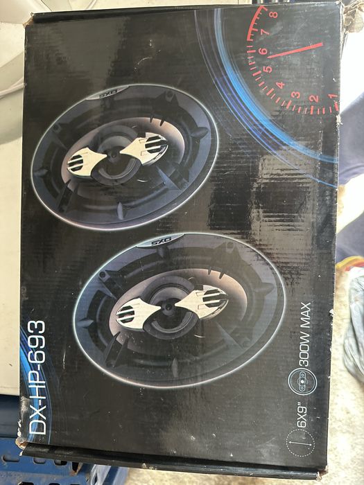 Colunas de som carro novas DX HP 693