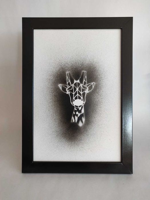 Quadro stencil, feito por mim