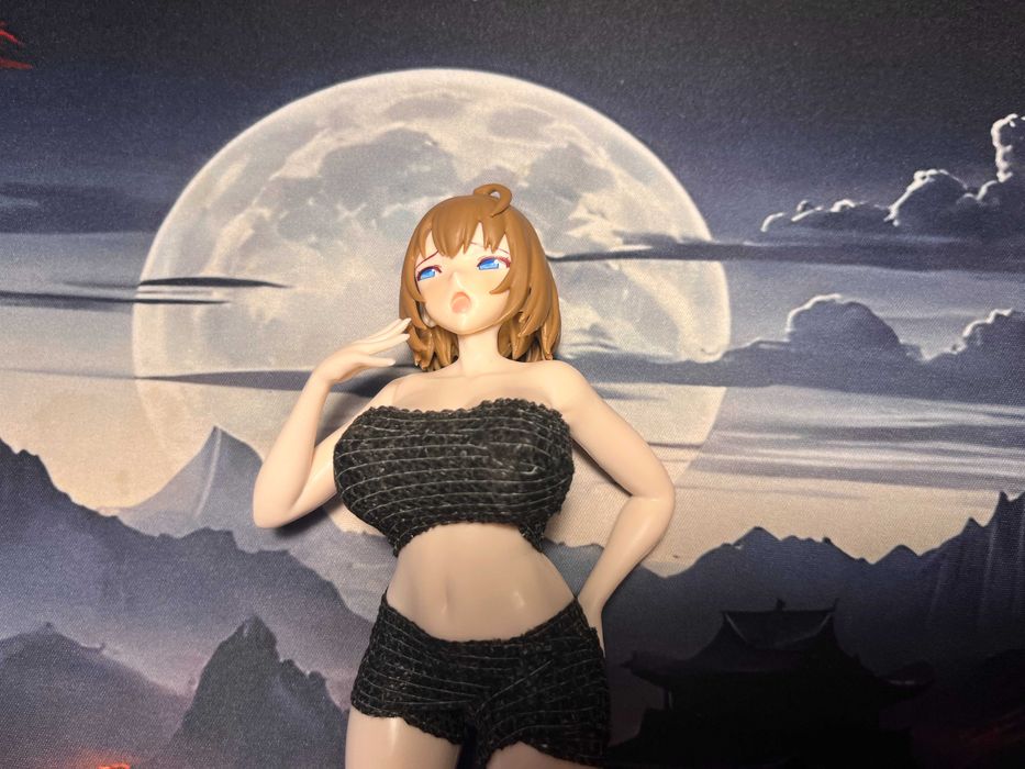 Коллекционная фигурка аниме Аяка anime девочка с розовыми волосами