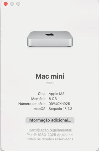 Mac mini m2 2023 com garantia