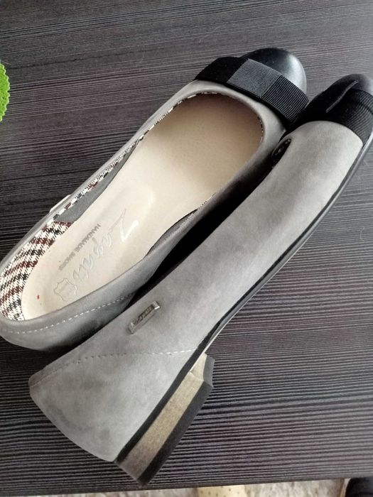 Balerinki baleriny zapato buty r. 37 z kokardką